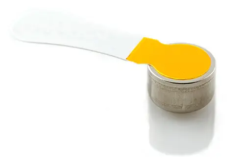 hearing aid battery with yellow tab - Size 10